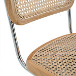 Офисный стул из ротанга на колёсах June Rattan Wicker Chair варинант исполнения - 5 | Loft Concept в Омске