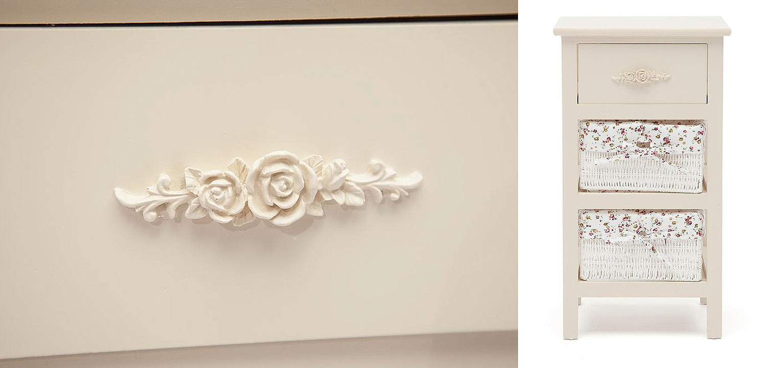 Тумба детская в стиле прованс Provence Butter White Boxes with 