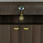 Комод Elsa Dreams Walnut Двухстворчатый  варинант исполнения - 4 | Loft Concept в Омске