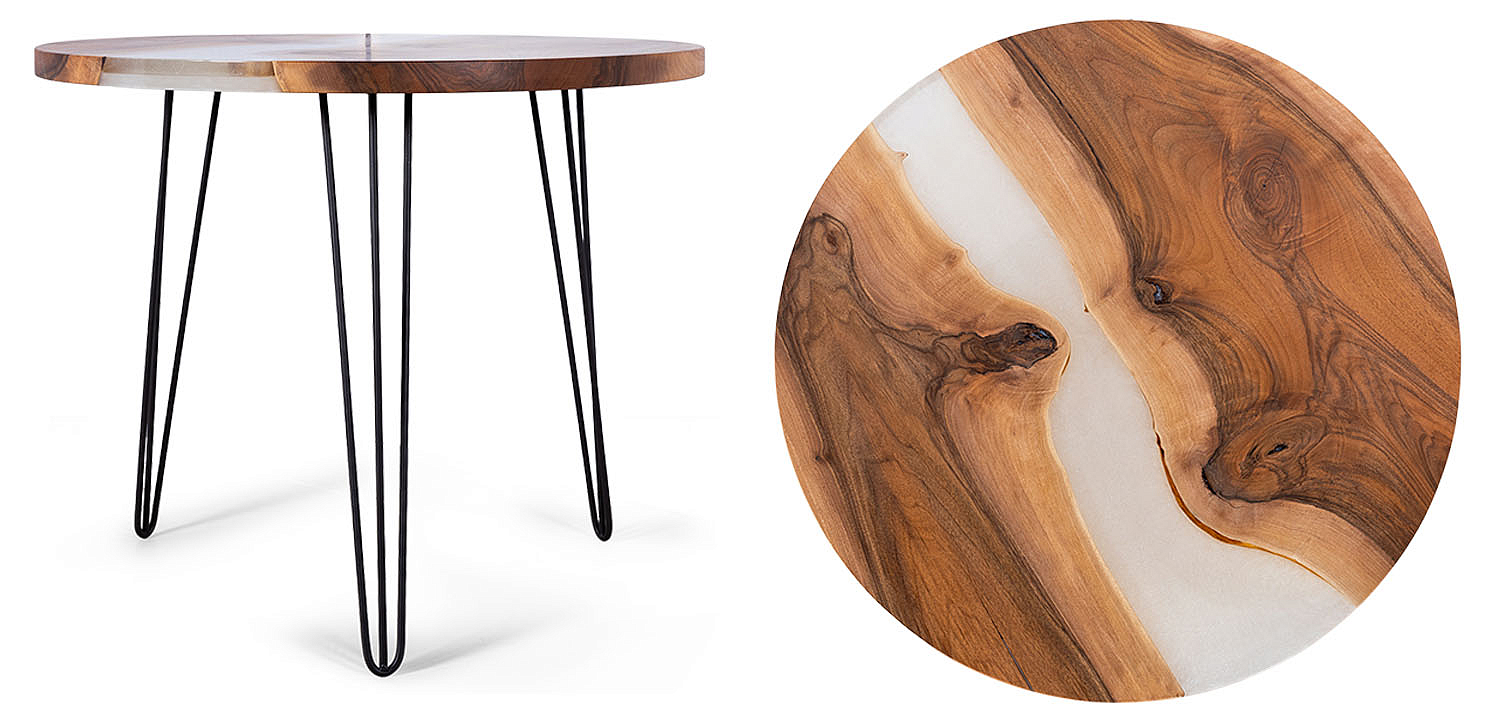 Обеденный стол Dinner Table Round River Collection Обеденный стол Dinner Table Round River Collection - Loft-Concept в Омске