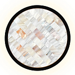 Бра в форме диска с перламутровыми прямоугольниками из морской ракушки Touch of Marine Charm варинант исполнения - 5 | Loft Concept в Омске