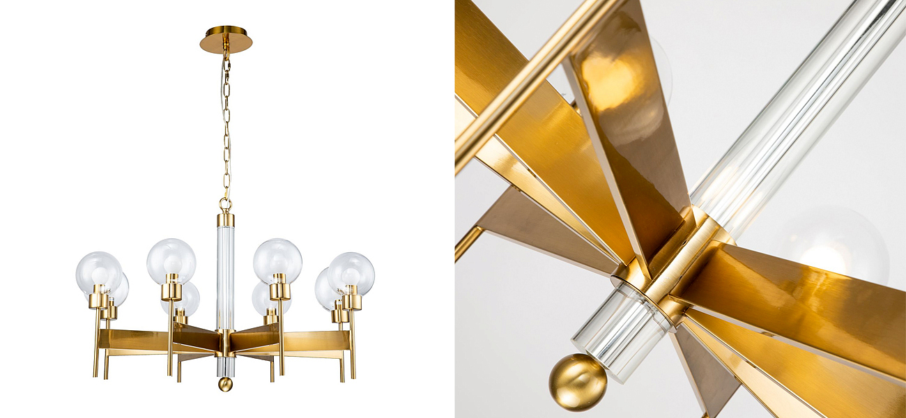 Люстра с шарообразными плафонами ZIBILLE - Loft-Concept в Омске