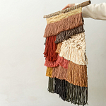 Текстильное Панно с бахромой варинант исполнения - 3 | Loft Concept в Омске