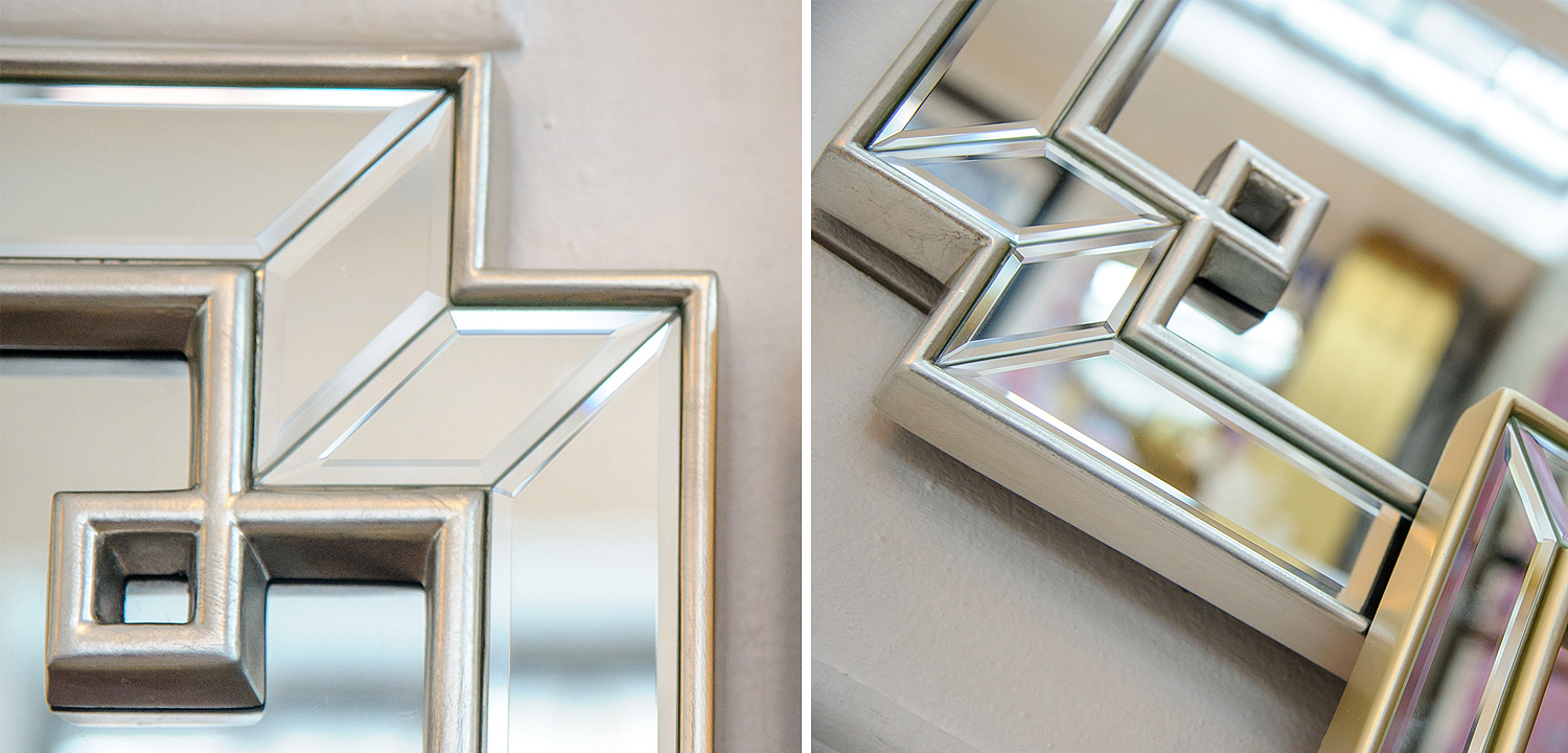 Зеркало Wallace Mirror silver Зеркало Wallace Mirror silver - Loft-Concept в Омске
