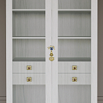 Дизайнерский шкаф витрина Elsa Dreams White с 4-мя ящиками варинант исполнения - 2 | Loft Concept в Омске