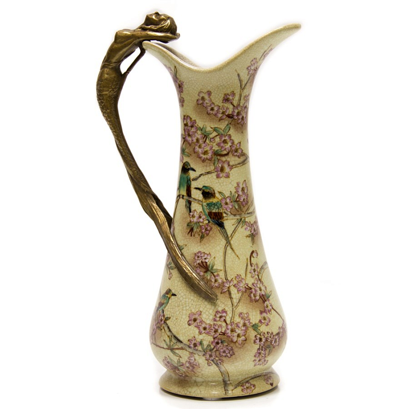 Кувшин Birds in Sakura Мульти Бронза в Омске | Loft Concept 