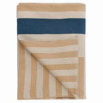 Плед из хлопка с геометрическим рисунком Elan Stripe  варинант исполнения - 1 | Loft Concept в Омске