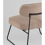 Кресло лаунж Kate букле капучино варинант исполнения - 3 | Loft Concept в Омске