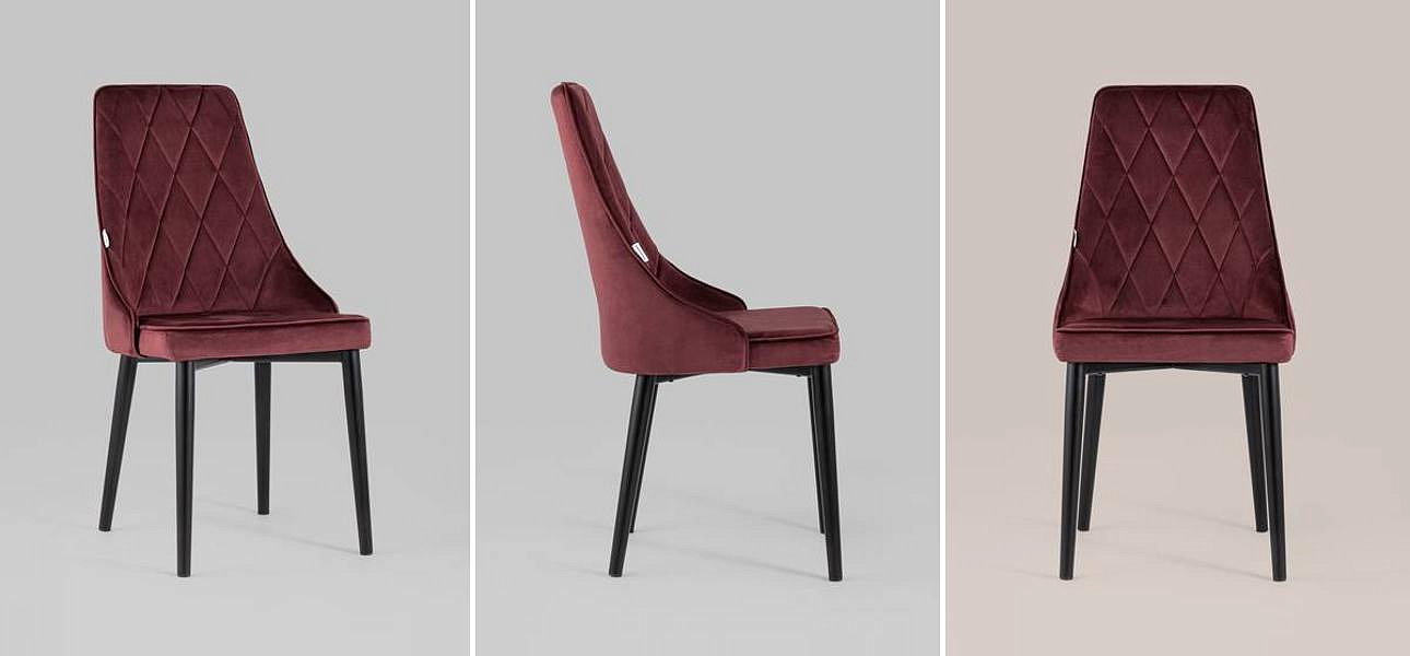 Стул Versailles Chair Цвет Винный Велюр Стул Versailles Chair Цвет Винный Велюр - Loft-Concept в Омске