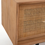 ТВ-тумба из массива тика Busto TV Stand варинант исполнения - 6 | Loft Concept в Омске