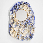 Зеркало «НЕ_Гжель» варинант исполнения - 1 | Loft Concept в Омске