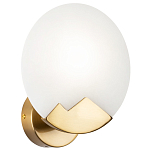 Бра с плафоном из камня в форме диска Ricci Stone Wall Lamp варинант исполнения - 1 | Loft Concept в Омске