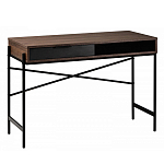 Стол рабочий в стиле лофт с ящиком и нишей для хранения Urban Style Space 2 варинант исполнения - 1 | Loft Concept в Омске