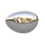 Абстрактная скульптура на стену в виде капли воды Water Outline варинант исполнения - 2 | Loft Concept в Омске