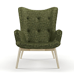 Мебельная ткань Шенилл зеленый цвет 138 см T4-22 варинант исполнения - 6 | Loft Concept в Омске