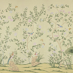 Обои ручная роспись Askew Verdigris  варинант исполнения - 5 | Loft Concept в Омске