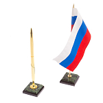 Настольный письменный набор из нефрита на ножках Executive Recruitment варинант исполнения - 4 | Loft Concept в Омске