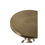 Столик золотистый с цветочной композицией на основании Forest Fairy Tale варинант исполнения - 6 | Loft Concept в Омске