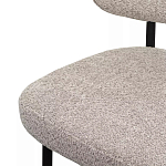 Стул мягкий с серо-бежевой буклированной обивкой Inspiration from Provence варинант исполнения - 6 | Loft Concept в Омске