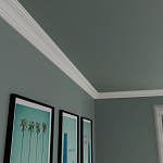 Гладкий карниз KT-63 варинант исполнения - 2 | Loft Concept в Омске