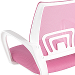 Офисное кресло с основанием из белого пластика Desk chairs Pink варинант исполнения - 7 | Loft Concept в Омске