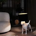 Лампа COLLECTION OF DOGS с абажуром Бультерьер варинант исполнения - 11 | Loft Concept в Омске