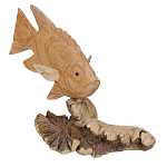 Статуэтка из дерева рыба Animals of the World варинант исполнения - 4 | Loft Concept в Омске