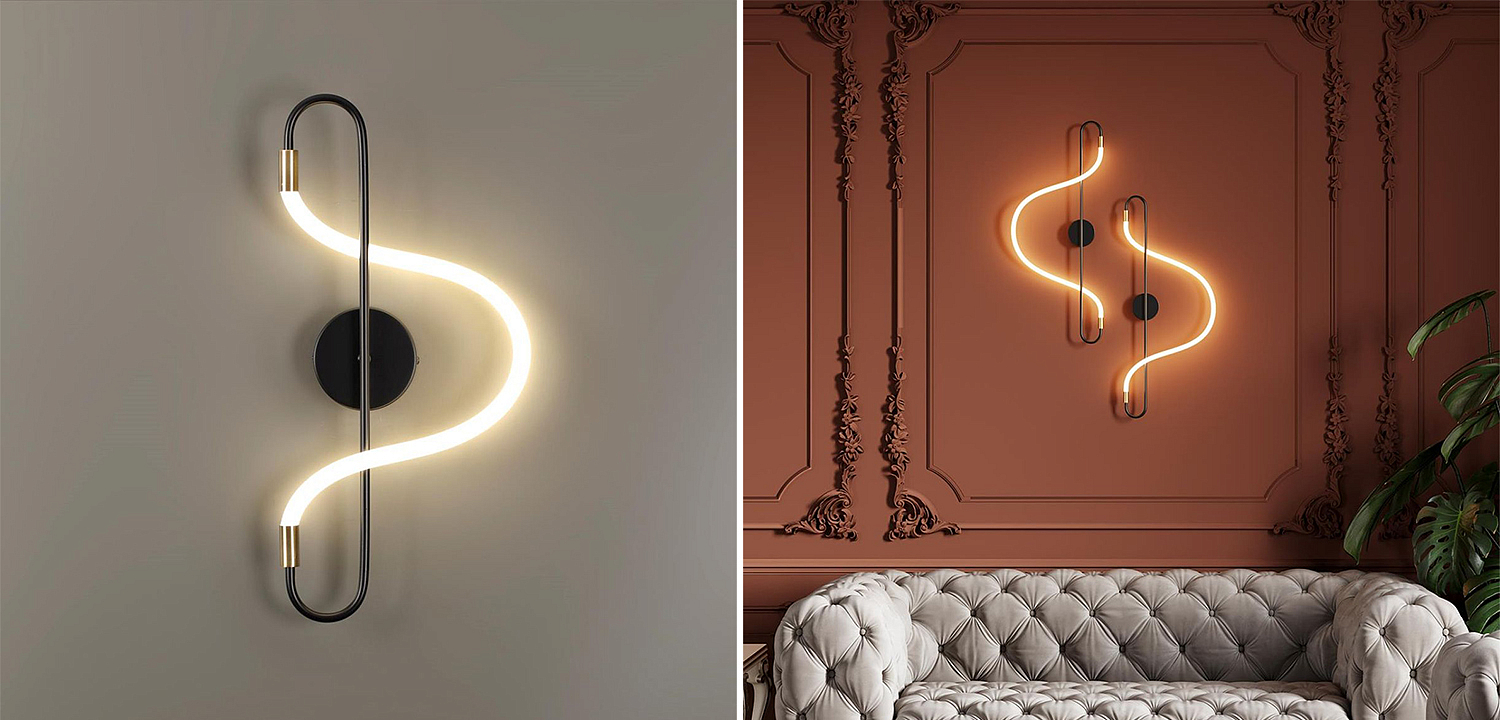 Бра GLORIFY WALL Black Wall lamp 50 Бра GLORIFY WALL Black Wall lamp 50 - Loft-Concept в Омске